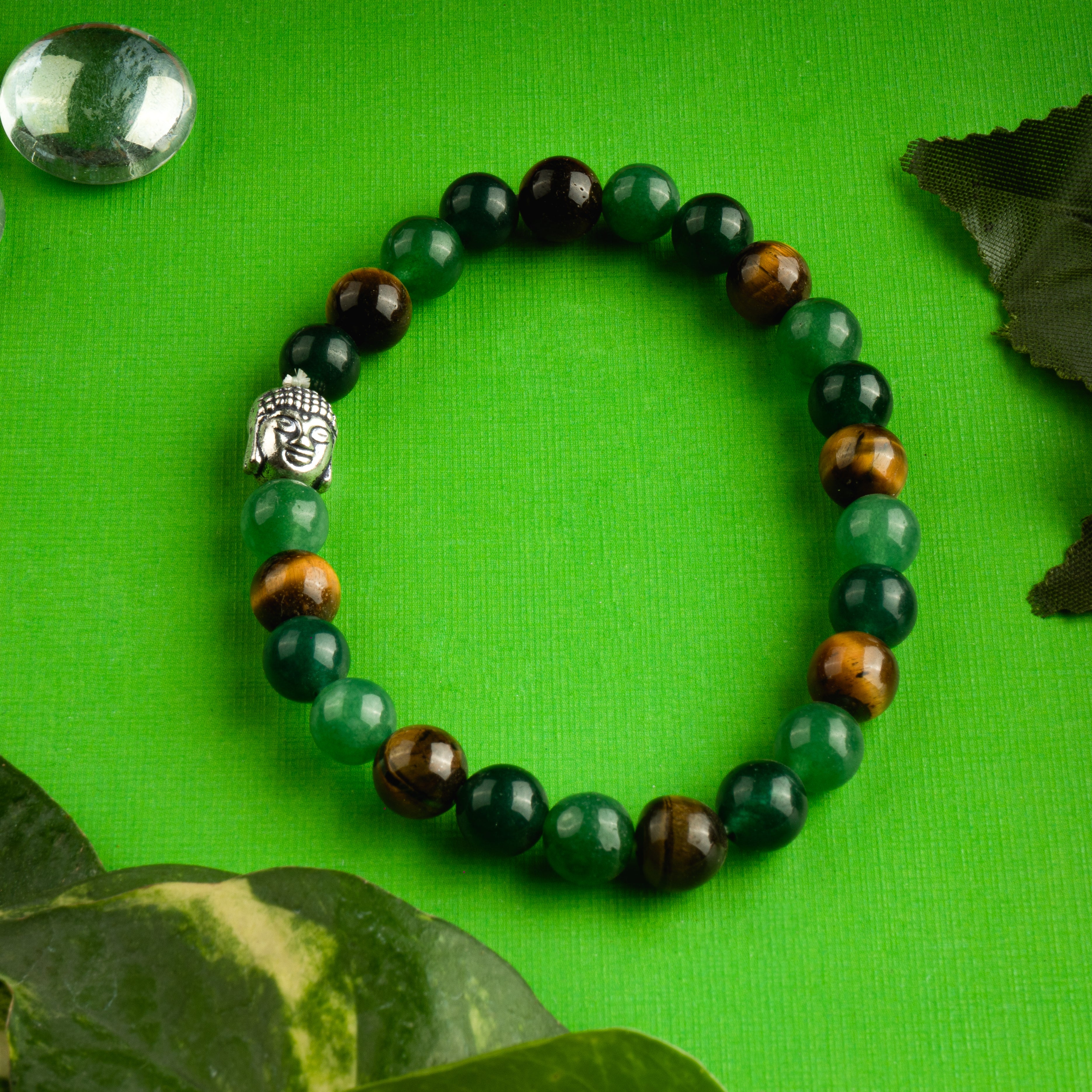 Green aventurine crystal bracelet CRYSTALS.COM